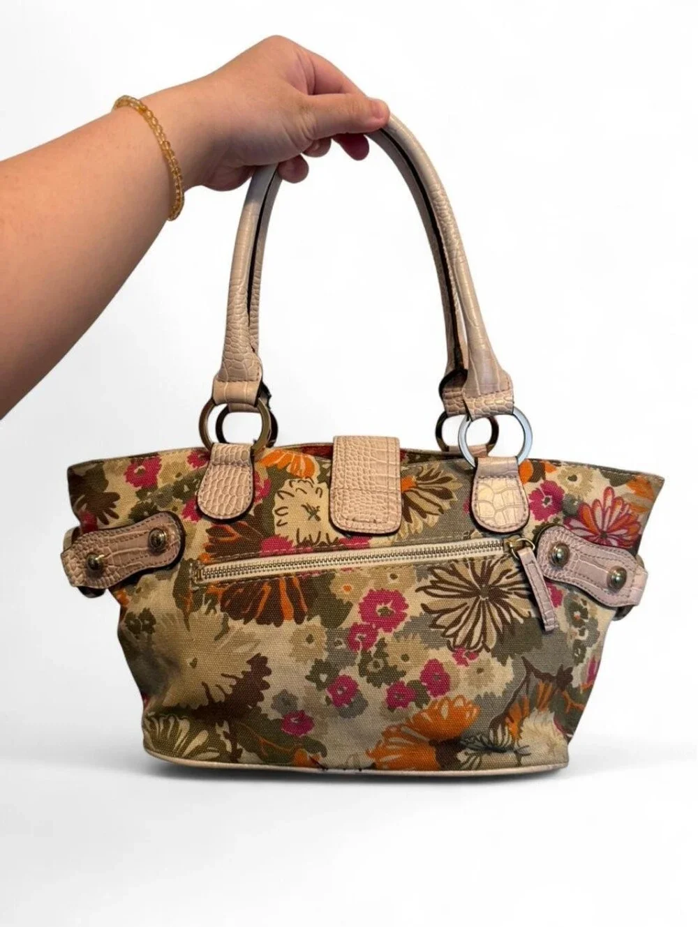 Y2K Guess Limited Edition Spring Floral Handbag 👜 💐 - Picture 3 of 6